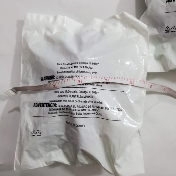 Cactus Plant Flea Market x McDonalds Grimace Sealed in Package Collectible - Picture 4 of 5